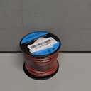 18AWG 100FT Speaker Wire, 2 Conductors Electrical Red Black Cable Hookup LED Lighting Strips Flexible Wire Extension Cord 18 Gauge Copper Clad Aluminum Copper Wire 12V/24V DC Cable