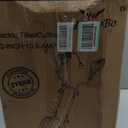 Garden Rototiller 12-Inch 10.5-Amp Corded Electric Tiller/Cultivator, Adjustable Wheels, 8-Inch Tilling Depth, Powerful and Lightweight Tiller