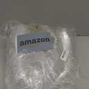 CALBODE 50 Pack Plastic Martini Glasses Sets for New Year Party 7oz Clear Cocktail Glasses with Sticks Plastic Disposable Cups Perfect for Wine, Appetizers, Btirhday Wedding and All Events100pcs