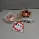 2 Pack Hummingbird Feeder Base Replacement Part Accessories Set - Includes 2 Pcs Bottom Base, Moat Hooks, Seal Rings, Brushes and Hanging Ropes (2, Cooper)