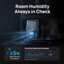 DREO 6L Top Fill Humidifiers for Bedroom, 60H Runtime 28 dB Quiet Supersized Cool Mist Air Humidifiers for Large Room, Baby Nursery, Plant, Indoor, Night Light, Easy to Clean, Precise Humidity Control