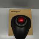 Kensington Orbit Wireless Trackball with Scroll Ring - Black-Red (K70990WW)