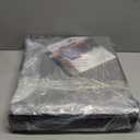 Vinyl Record Storage Box Hold 100+ 12" Albums Stackable LP Storage Bin with Lid Record Holder Protect Albums, CDs, Books, Magzine, Files (Large-1pcs, Grey)