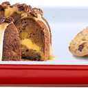 Emeril Lagasse 15.75 IN Large Baking Sheet  Stoneware Cookie Sheet & Baking Tray, Oven Safe Baking Trays for Oven (Red)