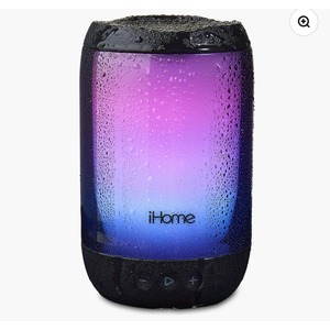 Waterproof Bluetooth Speaker with Lights, Portable and Rechargeable (iBT820BOL)