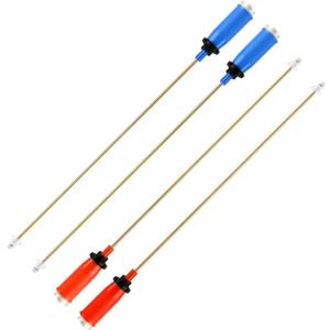 Upgraded WH16X10159 & WH16X10158 2026Washer Suspension Rod Set Spring 4pcs Assembly Compatible with GE Hotpoint Washer, Replacement Part 2754602 2754603 AP5632406 AP5632455 EAP3654190 EAP3654191