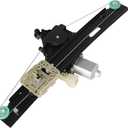 FINDAUTO Power Window Regulator with Motor Fit for 2012-2018 for Ford for Focus Rear Left