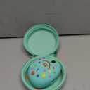 JCHPINE Hard Carrying Case and Silicone Cover Compatible with Tamagotchi Pix Interactive Virtual Pet Game Machine, Screen Film Protector for Tamagotchi Pix Accessories (Green)