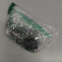 eLinkSmart Fingerprint Gym Locker Lock, Keyless Biometric Padlock, Weatherproof Electronic Digital Smart Combo Pad Lock for Outdoor Fence Gate Storage Helmet Ski Pool Shed (Black, with Cable)