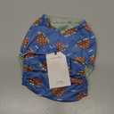 Esembly Cloth Diaper Cover - Reusable Swim Diaper, Waterproof, Breathable - Adjustable Outer Layer Over Absorbent Inner for Blowout Protection - Turtles, Size 2 (18-35lbs)