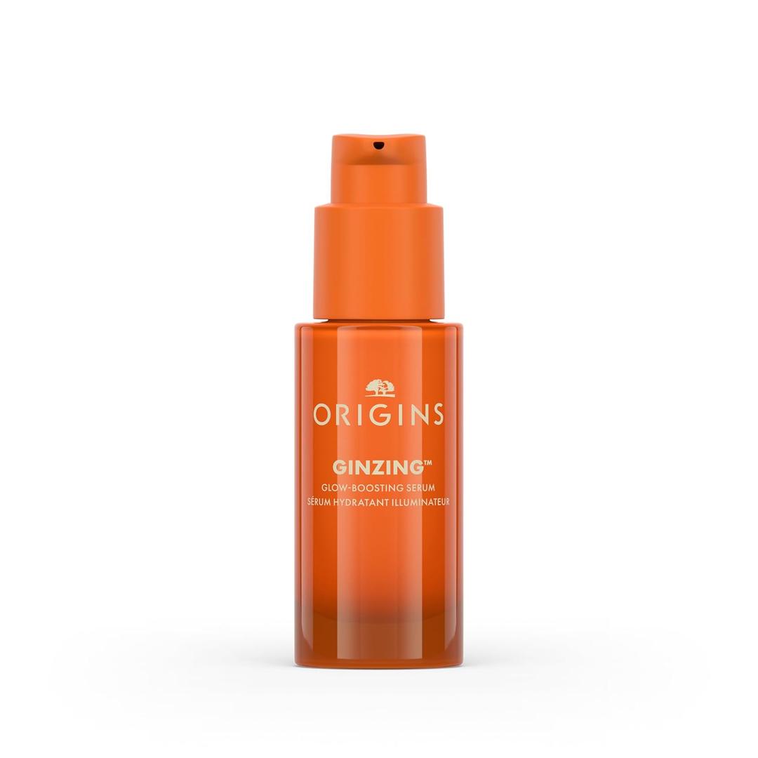 Origins GinZing Glow-Boosting Vitamin C Serum with Caffeine & Ginseng | Smoother Skin & Less Visible Pores, 1 Fl Oz Origins GinZing Glow-Boosting Vitamin C Serum with Caffeine & Ginseng | Smoother Skin & Less Visible Pores, 1 Fl Oz