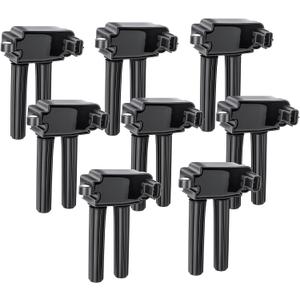 8PCS Ignition Coil Pack 5.7L V8 HEMI Compatible with Dodge Ram 1500 2500 3500 Charger Durango Chrysler 300 Jeep Grand Cherokee 2006 2007 2008 2009 2010 2011 2012 2013 2014 2015 2016 2017, UF504