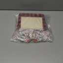 YLOLUL 2 Pack Christmas Picture Frame Present Box Photo Frame Hanging Tabletop Ornaments Wooden Photo Frame Party Decorations Xmas Holiday Frame Gift for Kids Children