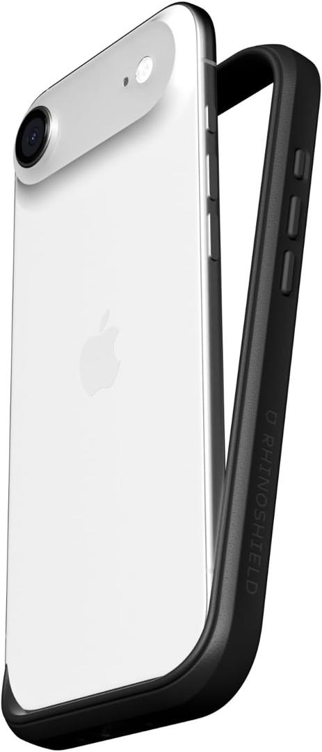 RhinoShield Mod NX Bumper Phone Case for iPhone Air Black | Bumper Case without Backplate, Ultra-Slim Design, Minimalist Style, Military Grade Drop Protection