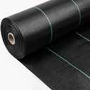 Driveway Fabric 13x65FT, 5OZ Commercial Weed Barrier Fabric Heavy Duty Landscape Fabric, Weed Blocker Fabric, Weed Fabric for Garden Weed Barrier, Erosion Control, Road Construction Project