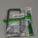 For iPhone 12 Mini Waterproof Case with Built-in Screen Protector, Shockproof Dustproof Full Body Protective IP68 Waterproof Phone Case for iPhone 12 Mini 5.4 Inch (Black/Clear)