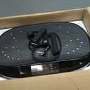 FLYBIRD Vibration Plate Exercise Machine, Adjustable Speed High Intensity Vibration for Muscle Toning Weight Loss Lymphatic Drainage, Full Body Workout Vibration Plate, Black
