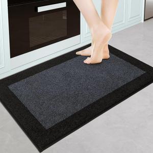 Machine Washable Kitchen Rug 24" x 36", Non Slip Kitchen Mat for Floor, Absorbent Entrance Throw Rug for Bedroom, Hallway, Bathroom, Door