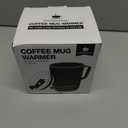 Kepwam Self Heating Coffee Mug T1-16oz Fast Heating & Ultra Long-Lasting Battery Life, Heated Coffee Mug Up to 149 - Touch & App Controlled Coffee Mug, Birthday Gifts for Women and Men (Black)