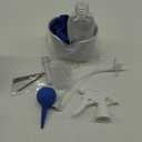 Ear Wax Removal Tool by Tilcare - Ear Irrigation Flushing System for Adults & Kids - Perfect Ear Cleaning Kit - Includes Basin, Syringe, Curette Kit, Towel and 30 Disposable Tips