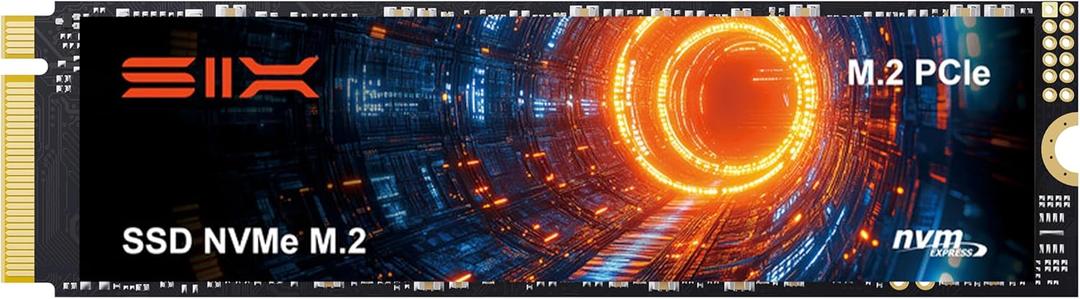 SIX NVME M.2 SSD PCIe 4.0-1TB m.2 2280 ssd, Read UP to 7350MB/s SSD 1TB for Gaming PS5 Memory Storage Expansion with Heatsink, Internal Solid State Hard Drive PCIe gen 4x4 Nvme for Laptop Desktop pc