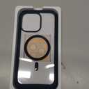 Miracase Magnetic for iPhone 15 Pro Max Case 6.7'' [Compatible with Magsafe] Full-Body Drop Proof Bumper Phone Case for iPhone 15 Pro Max with Built-in 9H Tempered Glass Screen Protector,Blue