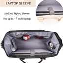 MINKARS Weekender Bag with Shoe Compartment Travel Duffle, Carry On 20 Inch, Black