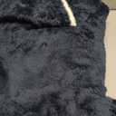 Arssm Mens Fluffy Pajamas Set 2 Piece Fleece Pjs Loose Plush Winter Warm Cozy Loungewear Sleepwear (Small, Darkblue)