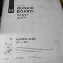 Meliusly Heavy Duty Bunkie Board Queen Size (60x80) - Non-Slip Breathable Bed Support Board for Slatted Bed Frame, Anti-Sag Under Bed Support, Noise Minimizing Moisture Resistant Bed Board