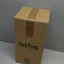 Juegoal Outdoor Giant Yard Pong Game Set Outdoor Toss Game Throwing Game for Beach, Camping, Lawn and Backyard (Red)