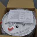 ZHU YAN Farmhouse Light Fixtures,2 Pack Flush Mount Ceiling Light,Rustic Ceiling Light Fixture,Light Fixtures Ceiling Mount for Hallway,Kitchen,Entryway,Bedroom,E26 Base (10in-Antique Black-2 Pack)