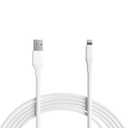 Amazon Basics Apple MFi Certified USB-A to Lightning Cable for iPhone iPad, Fast Charging, 10ft (10 Foot), White, 1-Pack