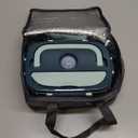 Electric Lunch Box Food Heater 80W Heated Lunch Box for Adults 12V 24V 110V 220V Portable Food Warmer LunchBox Lonchera Elctrica Porttil for Car Truck Work Driver Christmas White Elephant Gift (Blue)