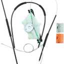 window regulator's repair kit clips front left driver side Compatible with Porsche