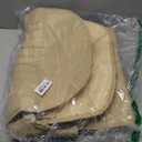 Car Back Seat Cover, Breathable PU Leather Rear Seat Cushion Protector with Storage Bag, Rear Bench Cover Pad Fits for 95% Vehicle, Universal Interior Car Accessories (Beige, Rear)