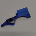 Mayerzon Short Snout Dog Muzzle for Small Medium Dogs, Soft & Sturdy Fabric, Anti Excessive Biting Chewing, Suits Chihuahua Shih Tzu Maltese for Grooming Vet Visits Walk, Allows Drinking(Blue, XS) (XS [Snout Cir: 5.5-6.25"])