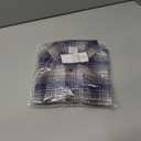 Gap Boys' Long Sleeve Flannel Button-Down Shirt (6-12 Months, Bellwether Blue 193943)