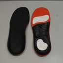 Plantar Fasciitis Relief Insoles - High Arch Support Inserts - FSA Eligible Items Only List - Heel Cups & Shoe Inserts for Heel Pain Relief - Planter Facetious Relief Support Inserts - S (S:Men's 6.5 - 8.5 | Women's 7.5 - 9.5, Black)