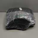 HolidayIdeas 4 Pcs Fitted Black Table Cloths for 6 Foot Rectangle Tables, Wrinkle Resistant Washable Table Covers 72x30 Inch for Vendor Booth Display, Banquet, Trade Show