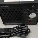 ONAMOR Generator Odor Eliminator 70000mg, High Capacity Machine Odor Removal Up to 6000 Sq.Ft, Ionizer Ozonator for Smoke, Car, Basement And Pet Room, Black