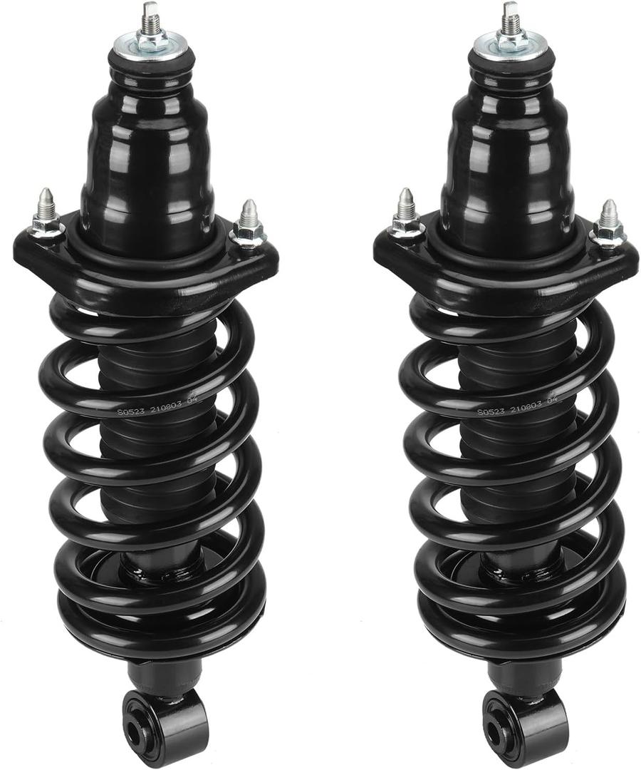 Rear Strut Shock Assembly w/Coil Spring for Honda Element 2003-2011, Replace 171101L 171101R, Left & Right, 2PCS