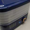 Fruit Dryer, 5 Trays Fruit Dehydrator Low Noise for Herbs (Blue Multiple Choice Button)