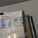 Americanflat 18x24 Poster Frame with Polished Front Cover - Set of 3 - Slide-In Photo Frame with Buildable Molding - Fusion Collection - Picture Frames for Wall Display - Black