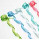 2 Pairs Satin Ribbon Shoe Lace 2CM Wide Flat Shoelaces Sneakers Casual Shoes Fashion Personalized Unisex (Pink)