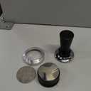 51mm Espresso Tamper Kit - Dual-Spring Calibrated Coffee Tamper, 8-Needle WDT Tool Espresso Distribution Tool, Magnetic Aluminum Dosing Funnel, Reusable Puck Screen, Fit Delonghi 51mm Portafilters
