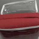 Superior Cotton Fleur De Lis Bedspread Set, Warm Blankets, All-Season Bedding, Bedroom Decor, Decorative Boho Medallion Coverlet, Includes 1 Bedspread, 2 Pillow Shams, Queen, Garnet