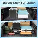 SZYANG Truck Bed Divider Compatible with 2015-2026 Ford F150 Cargo Manager Molle Panel Truck Bed Organizer Replacement for 2015-2026 Ford F-150 Accessories