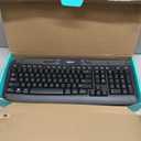 Logitech MK335 Quiet Wireless Keyboard and Mouse Combo - Black/Silver Keyboard and Mouse Combo Wireless, Ambidextrous