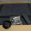 Dog Ramp for Car Truck and SUV Dog Stairs for Large Dogs Folding Pet Stairs with Non-Slip Rug Surface Supports Up to 250 lbs (6 Steps)