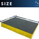 F&L Johns Manville Duct Insulation Panels – 1" to 2" Thick, 24"x24" and 24"x48" – HVAC Thermal Fiberglass Insulation for Sheet Metal Duct Systems R4, R6 & R8 Ductboard (1in x 24in x 24in)
